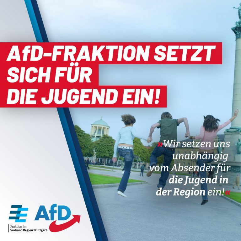 AfD-Fraktion setzt sich für die Jugend ein!